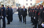 presidente da câmara recebe bombeiros voluntári...