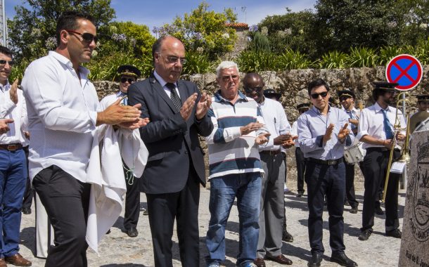 presidente da câmara inaugura obras na freguesi...