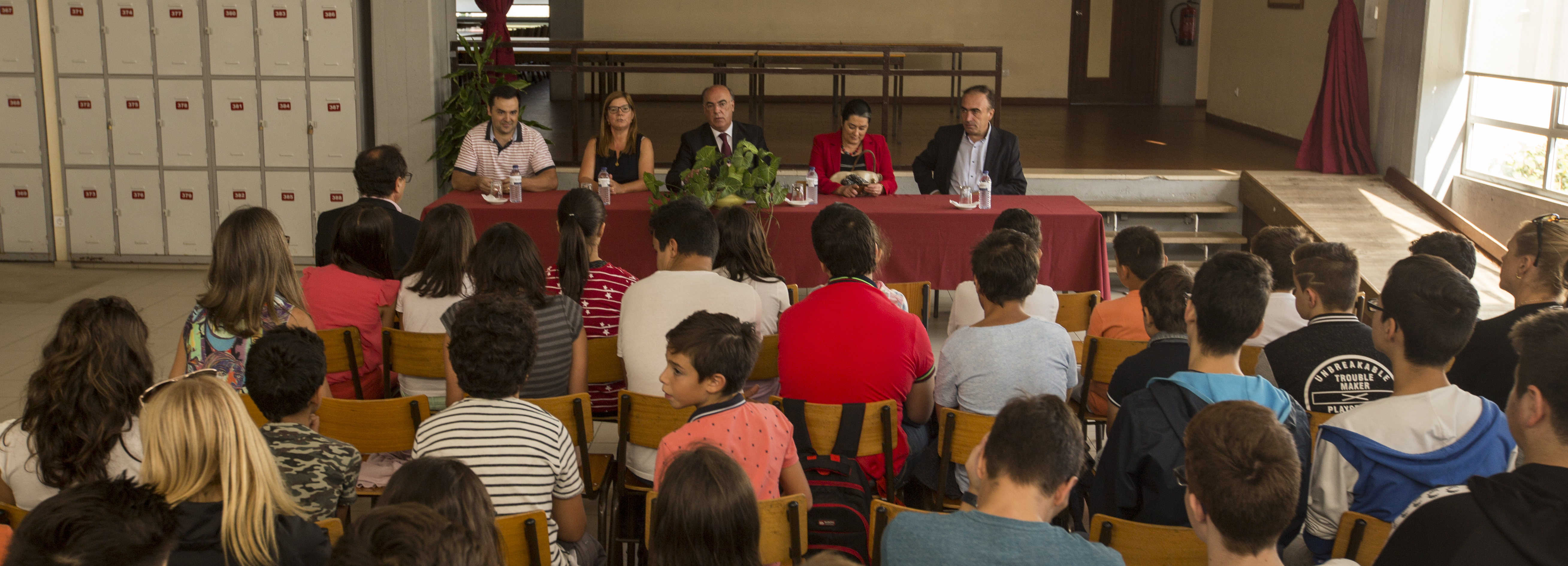 Presidente da Câmara presente no arranque do ano letivo na Escola Rosa Ramalho