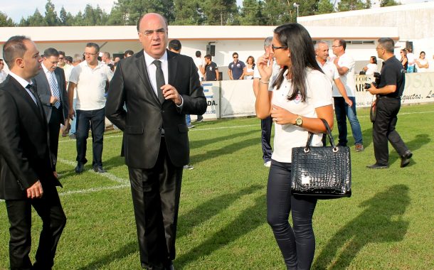 campo de jogos de carvalhal tem novos balneários