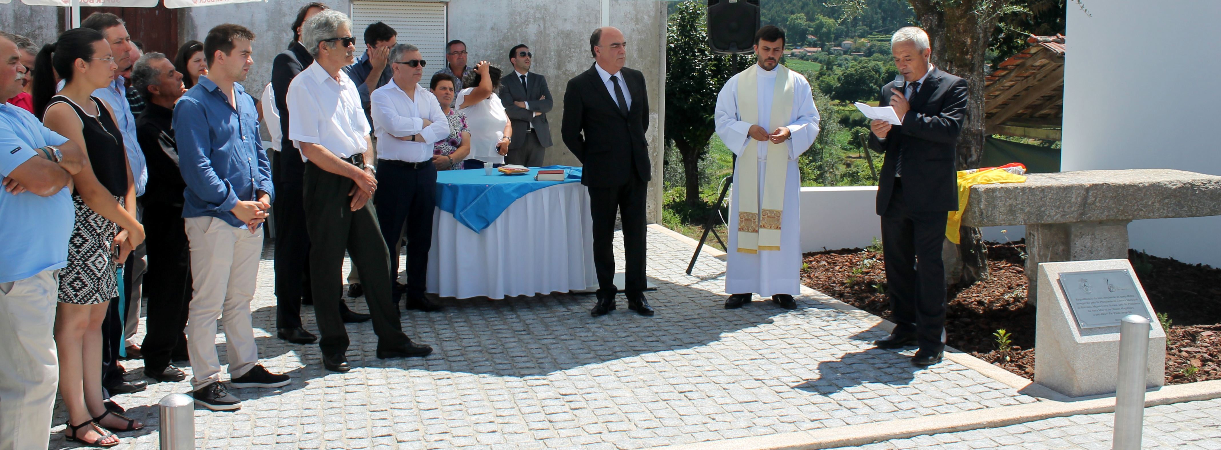 Aborim inaugurou requalificação da área envolvente da antiga igreja