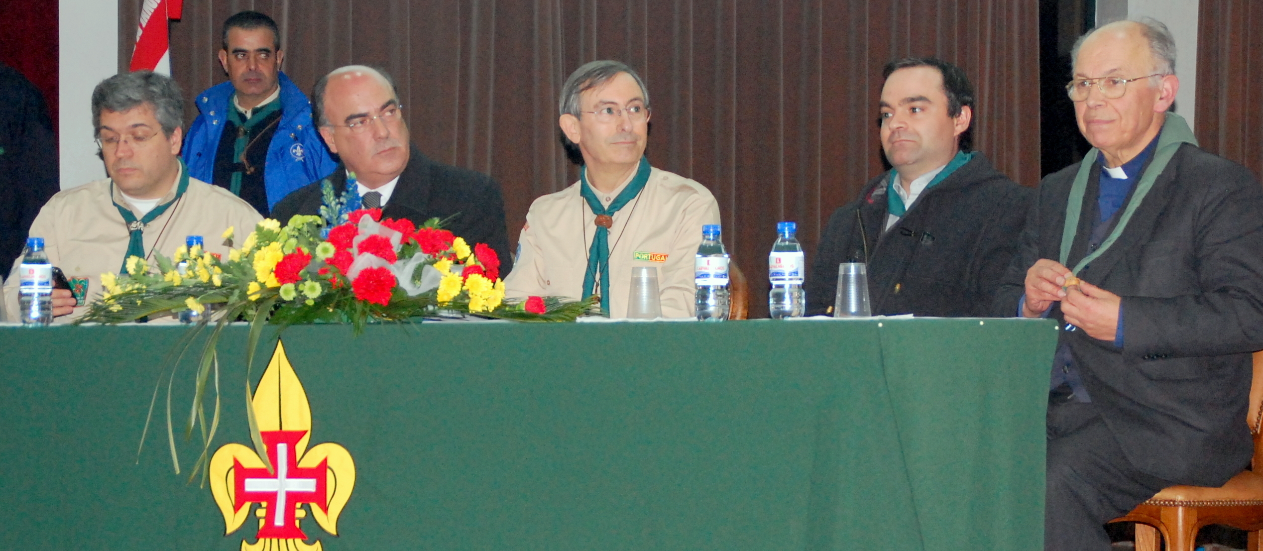 Presidente da Câmara na tomada de posse do novo Assistente e da Junta de Núcleo de Barcelos do Corpo Nacional de Escutas