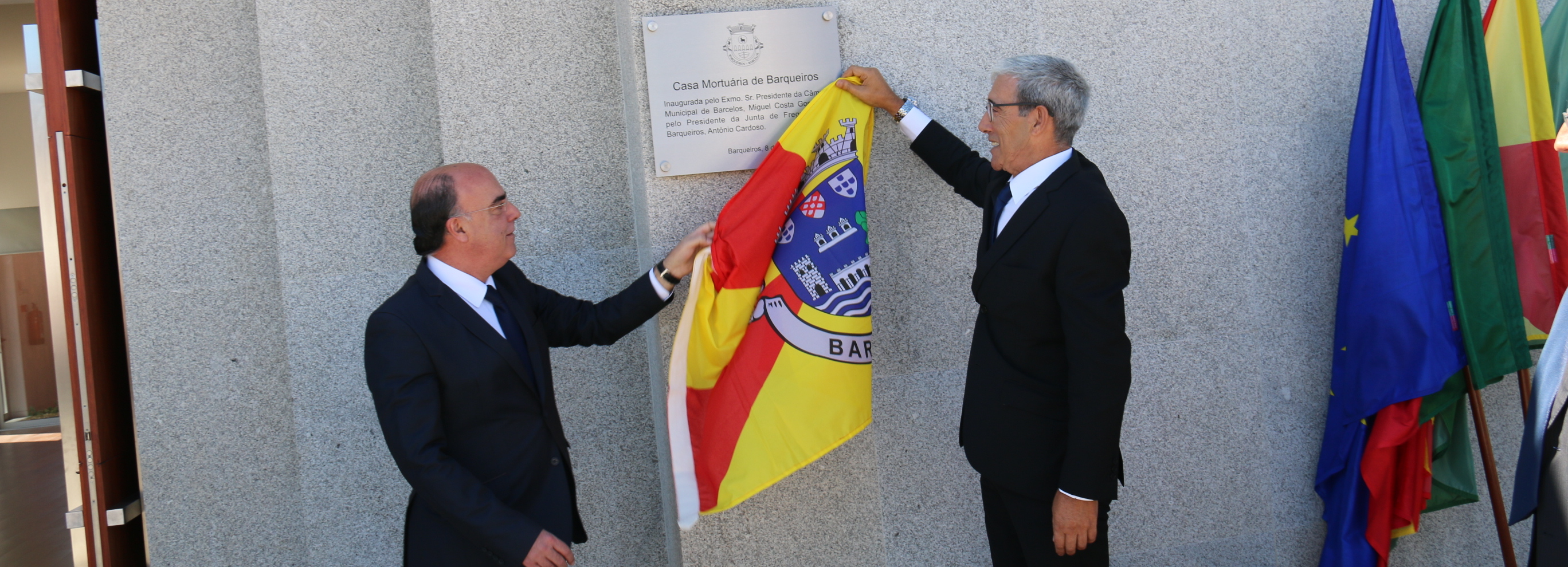 Presidente da Câmara inaugurou Casa Mortuária de Barqueiros