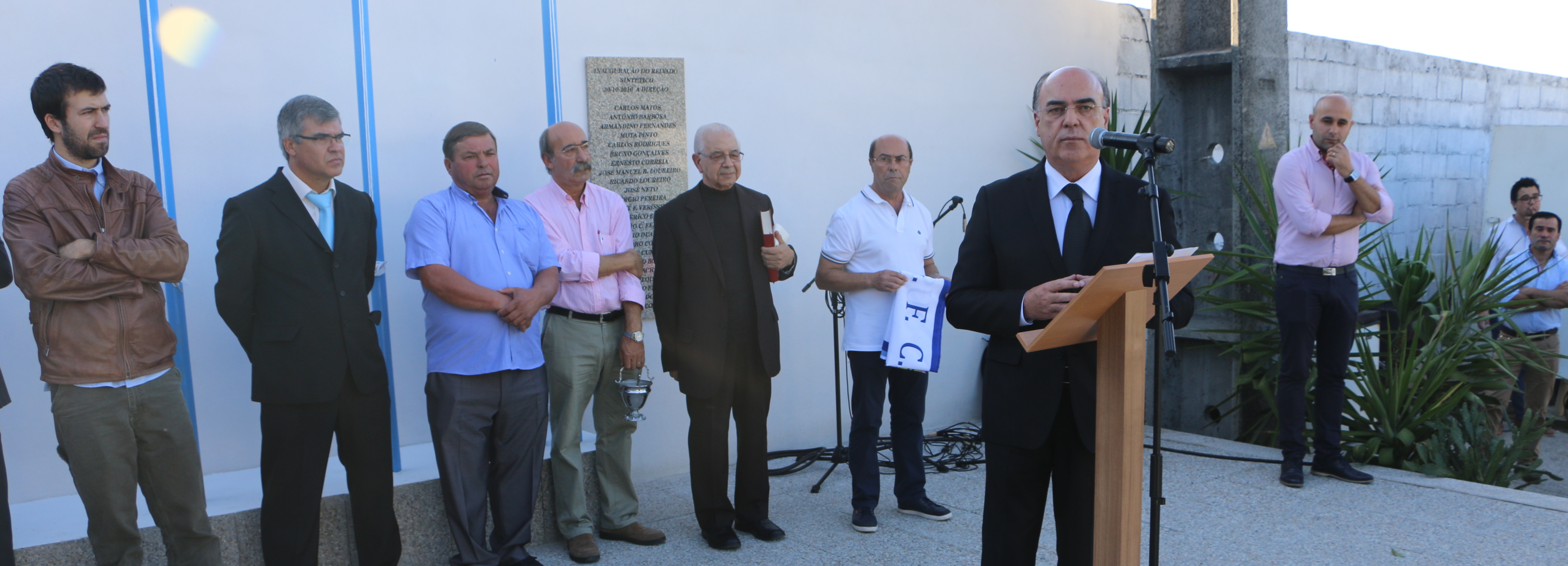 Presidente da Câmara inaugura relvado sintético do Grupo de Futebol Clube da Pousa