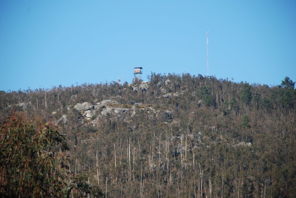 Monte de S. Gonçalo, O Mar e a ribeira Lima a seus pés