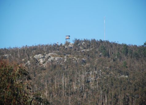 Monte de S. Gonçalo, O Mar e a ribeira Lima a seus pés