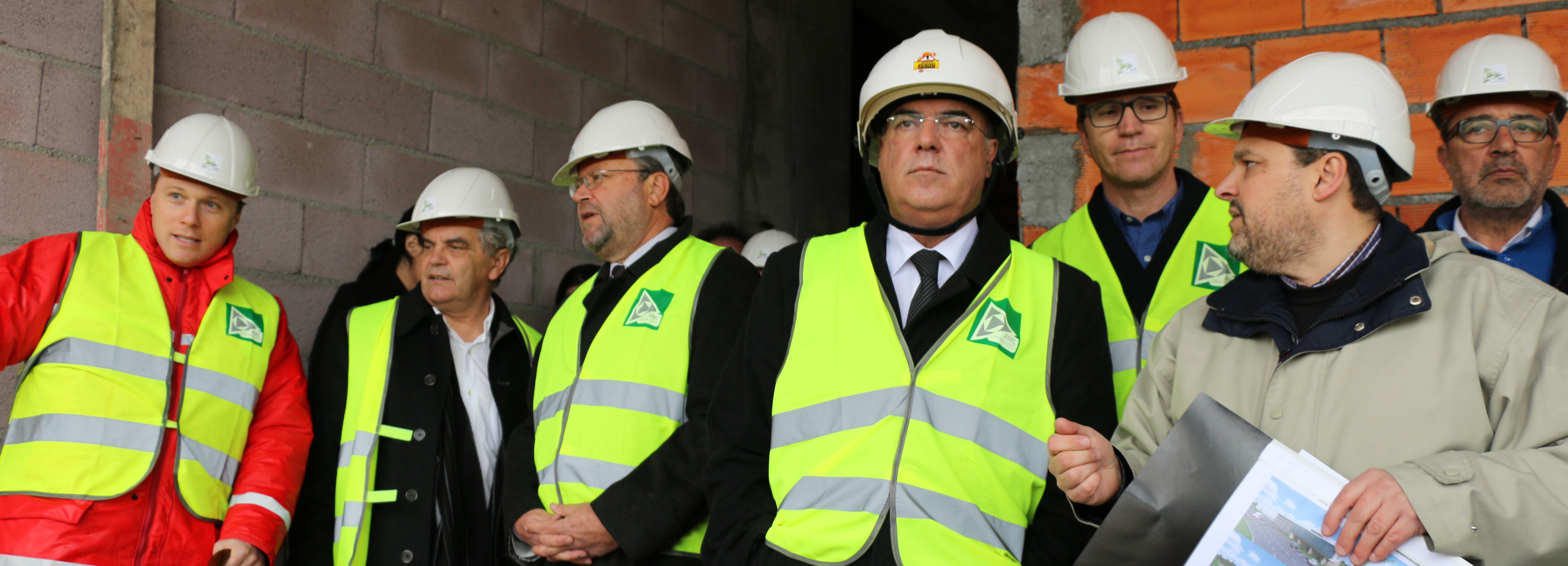 Presidente da Câmara visitou obras do novo quartel dos Bombeiros de Barcelinhos