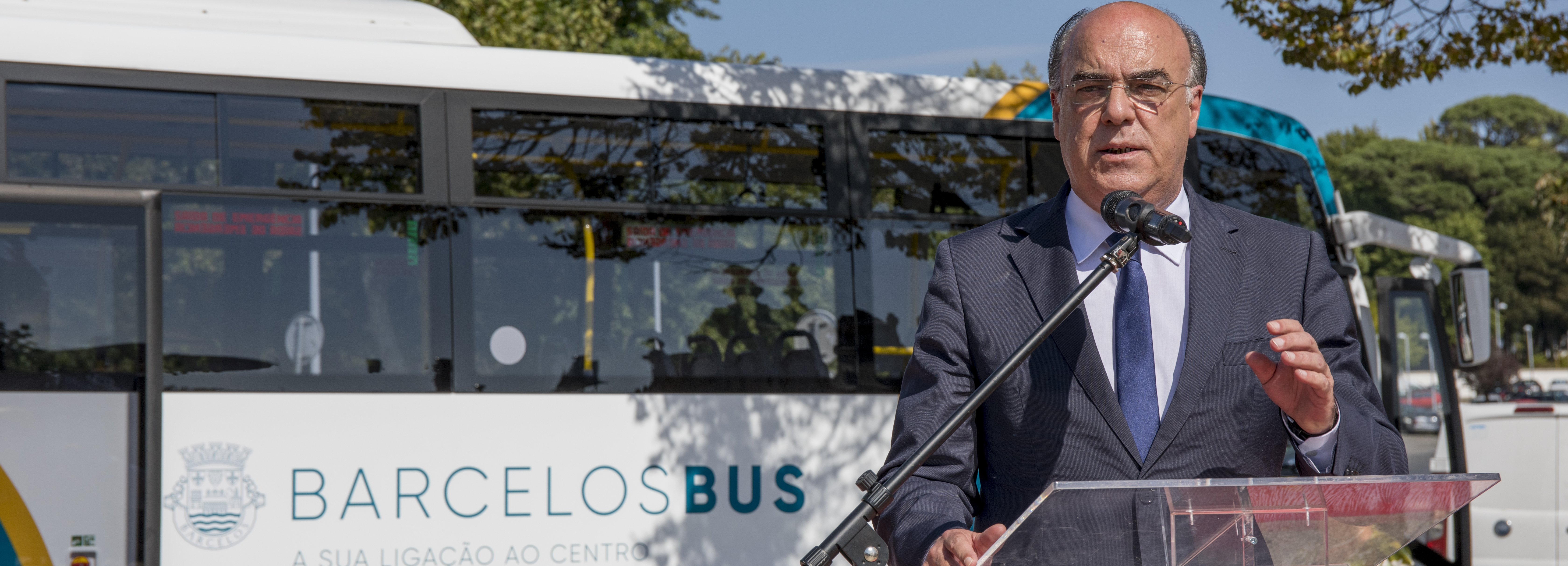 Presidente da Câmara inaugurou rede de transportes urbanos