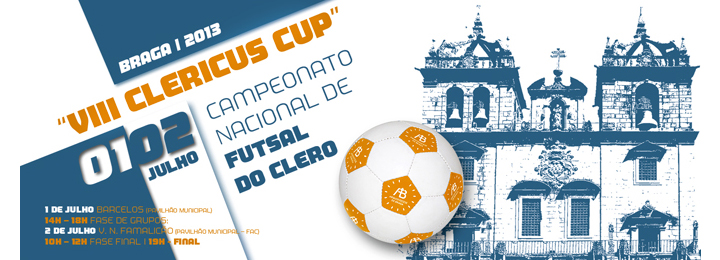 Campeonato Nacional de Futsal do Clero arranca no Pavilhão Municipal de Barcelos