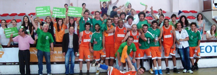 Equipa sénior masculina do BCB subiu à Liga Portuguesa de Basquetebol