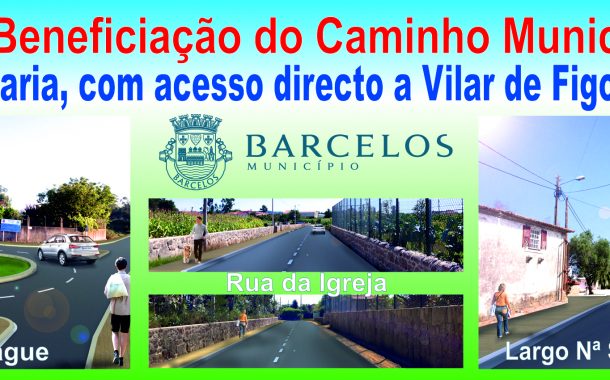 caminho municipal entre milhazes e faria vai se...