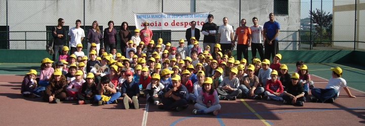 Basquete Clube de Barcelos fez demonstração na EB1 de Carapeços