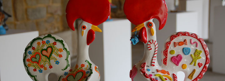 Exposições sobre o Galo de Barcelos na Sala Gótica e na Biblioteca Municipal