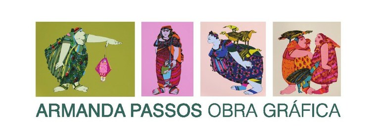 Exposição de pintura de Armanda Passos na Galeria Municipal de Arte