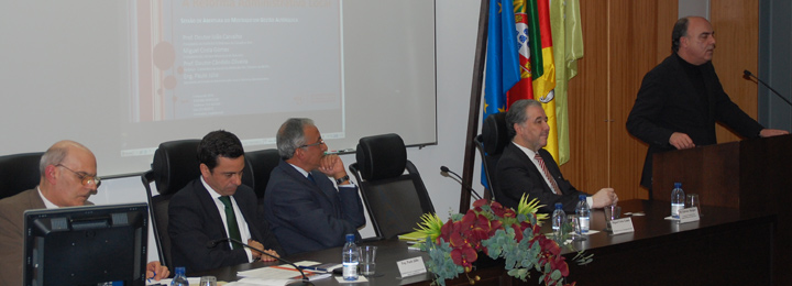 Miguel Costa Gomes na abertura do mestrado em gestão autárquica do IPCA