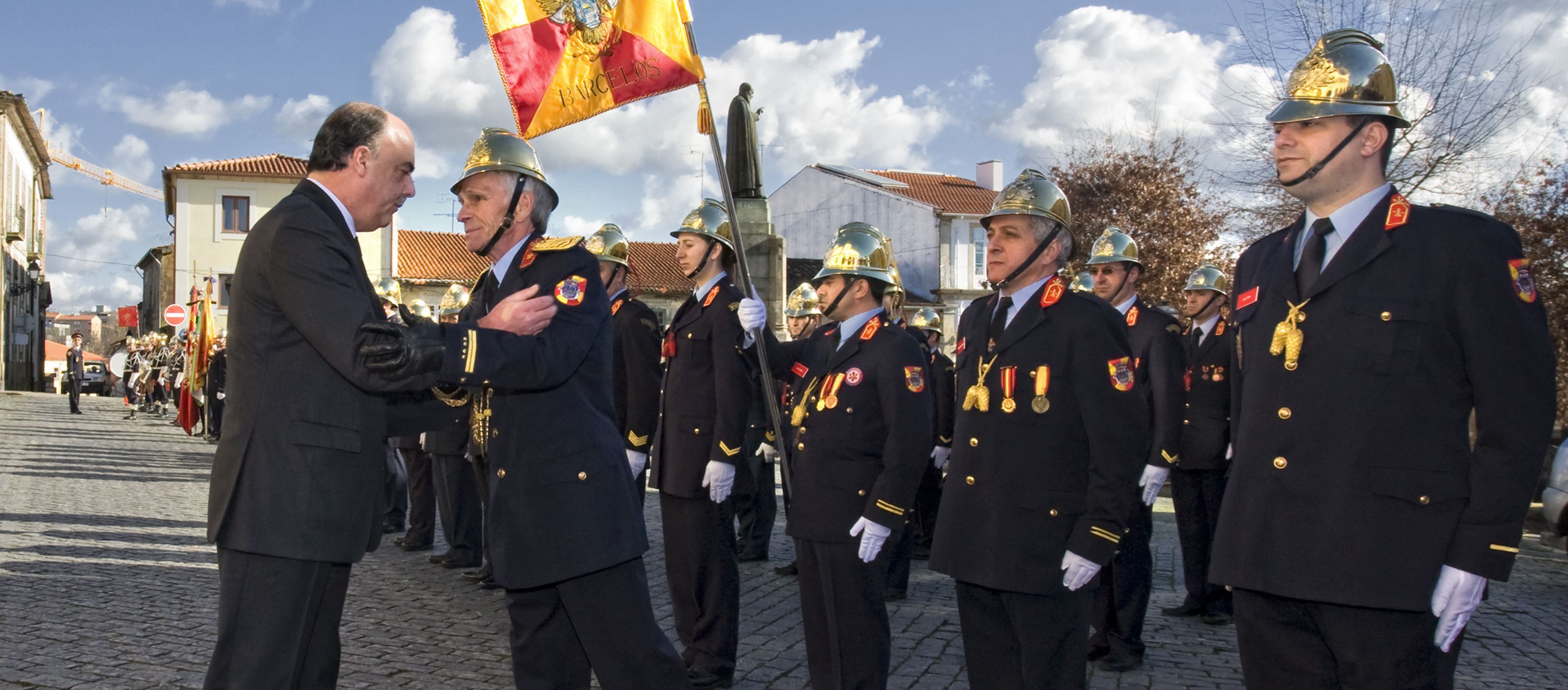 Presidente da Autarquia testemunhou tomada de posse do novo presidente da direcção dos Bombeiros de Barcelos