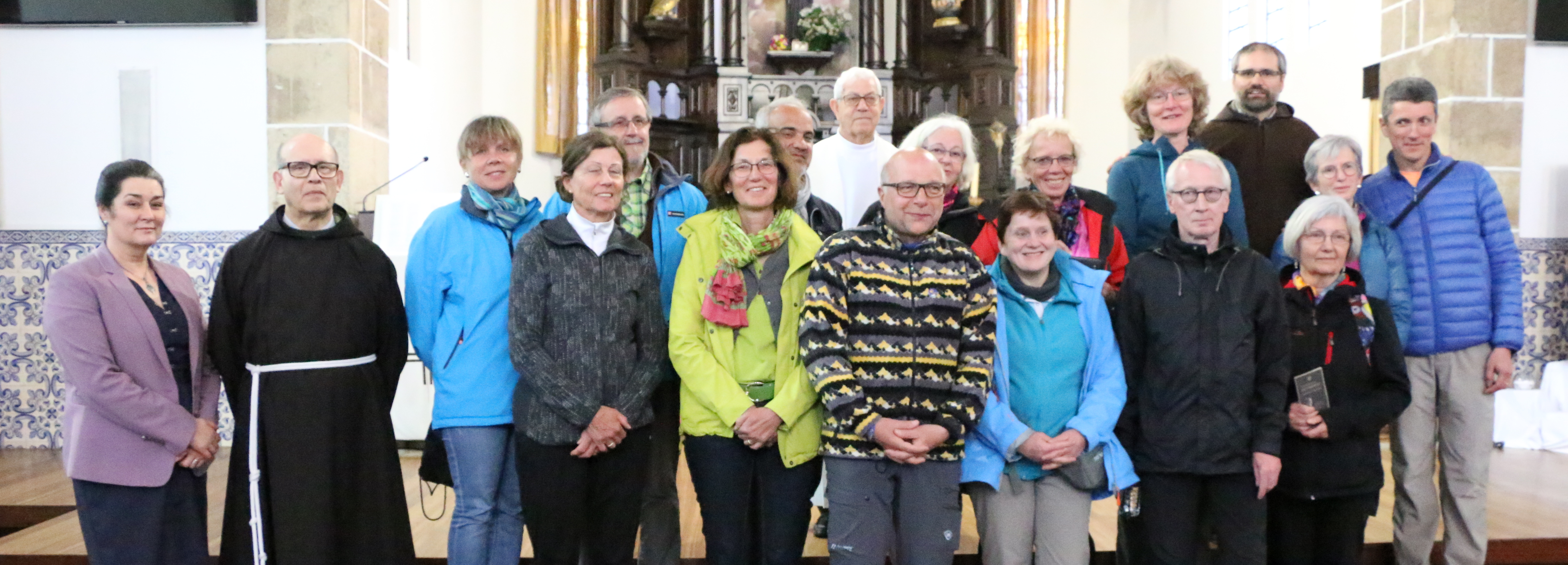 Vice-Presidente participa em bênção de peregrinos na Igreja de Santo António