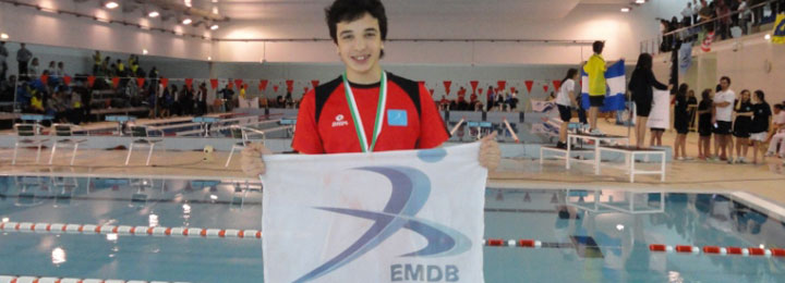 Rui Costa é campeão nacional infantil A – 100m costas