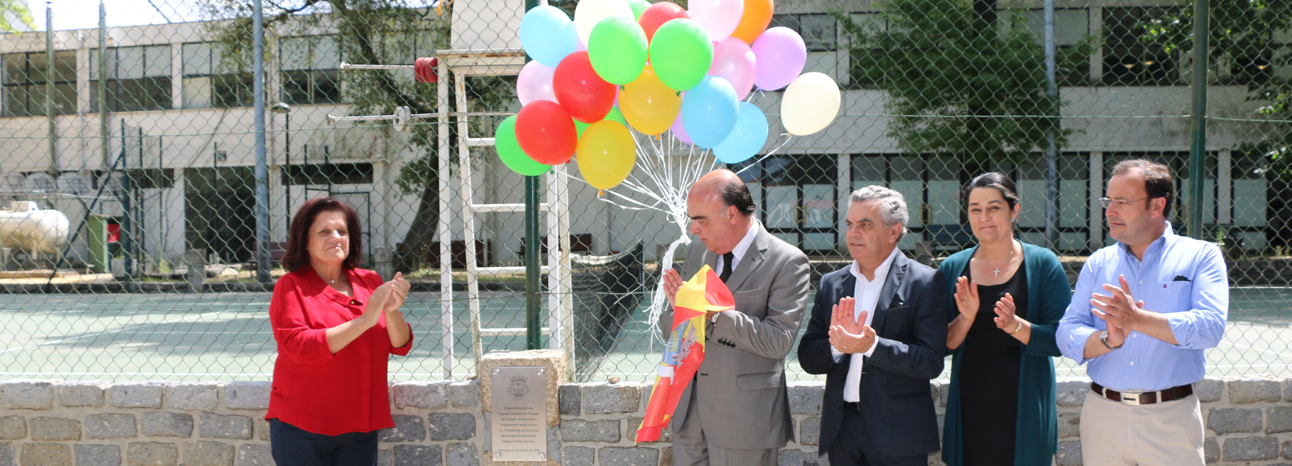 Presidente da Câmara inaugura Espaço Infantil no Parque da Cidade