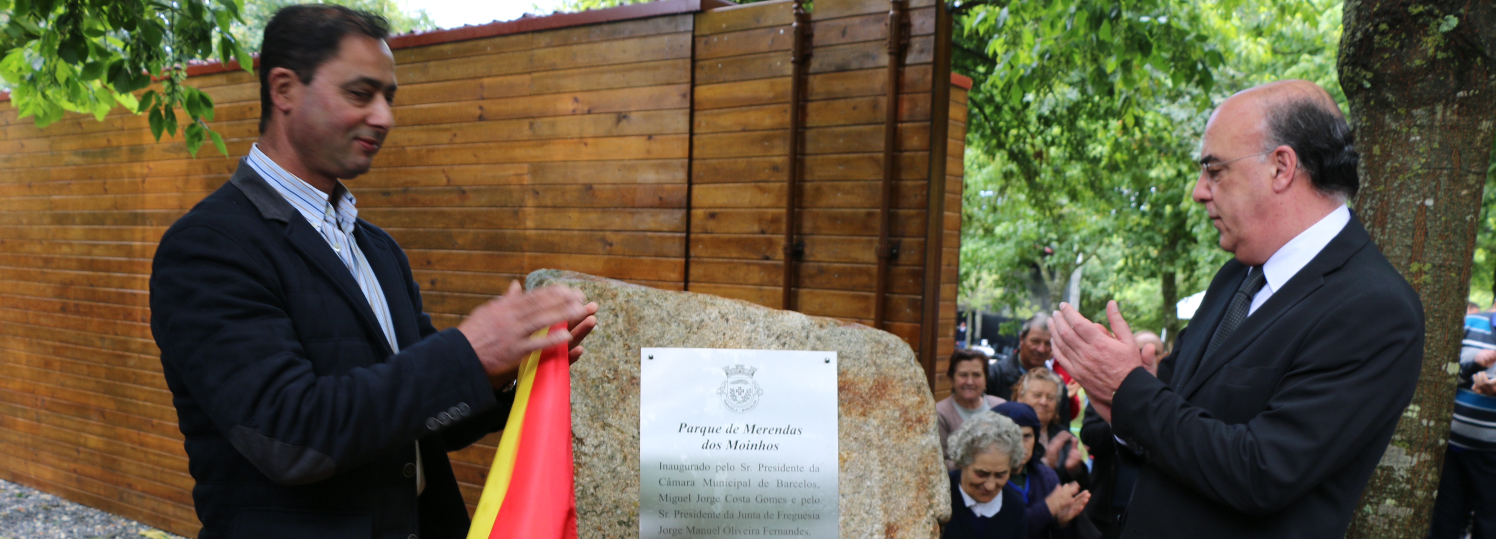 Presidente da Câmara inaugurou Parque de Merendas dos Moinhos em Paradela