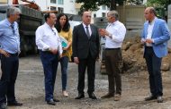 presidente da câmara visitou obras no campo 25 ...