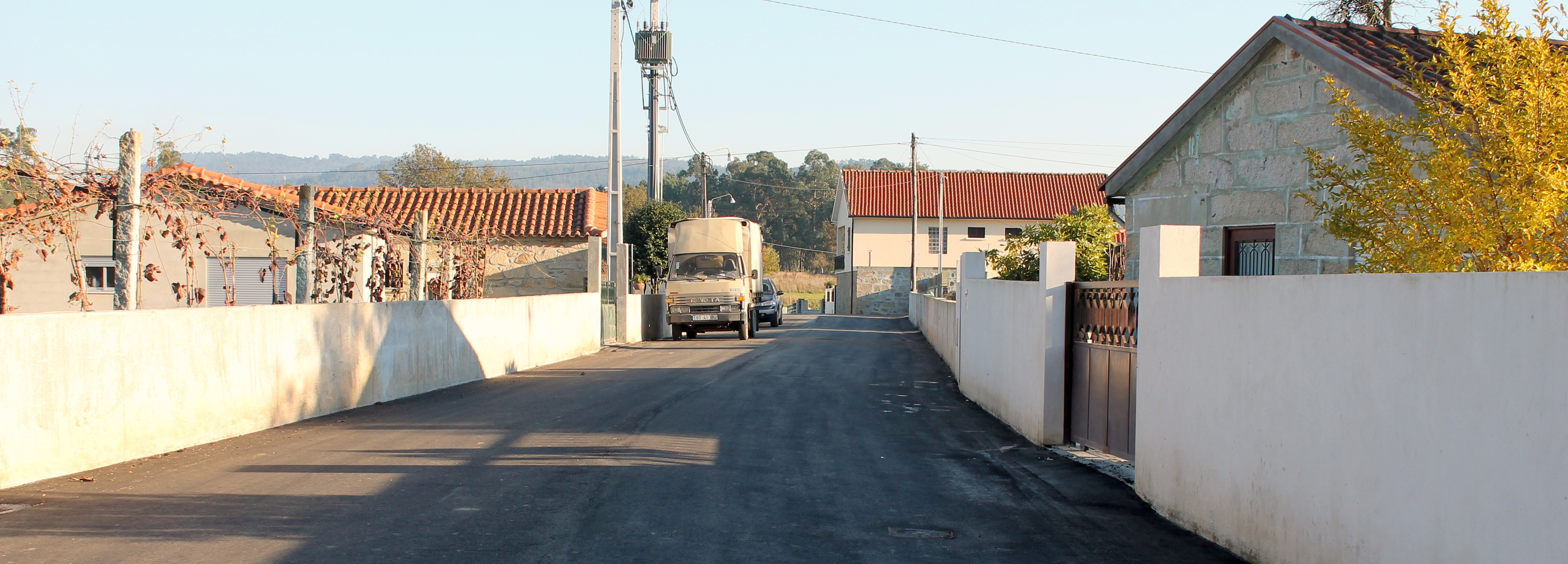 Câmara Municipal e a Junta de Rio Covo Santa Eugénia concluem as obras de requalificação das Ruas da Lobagueira e José Gomes Alves