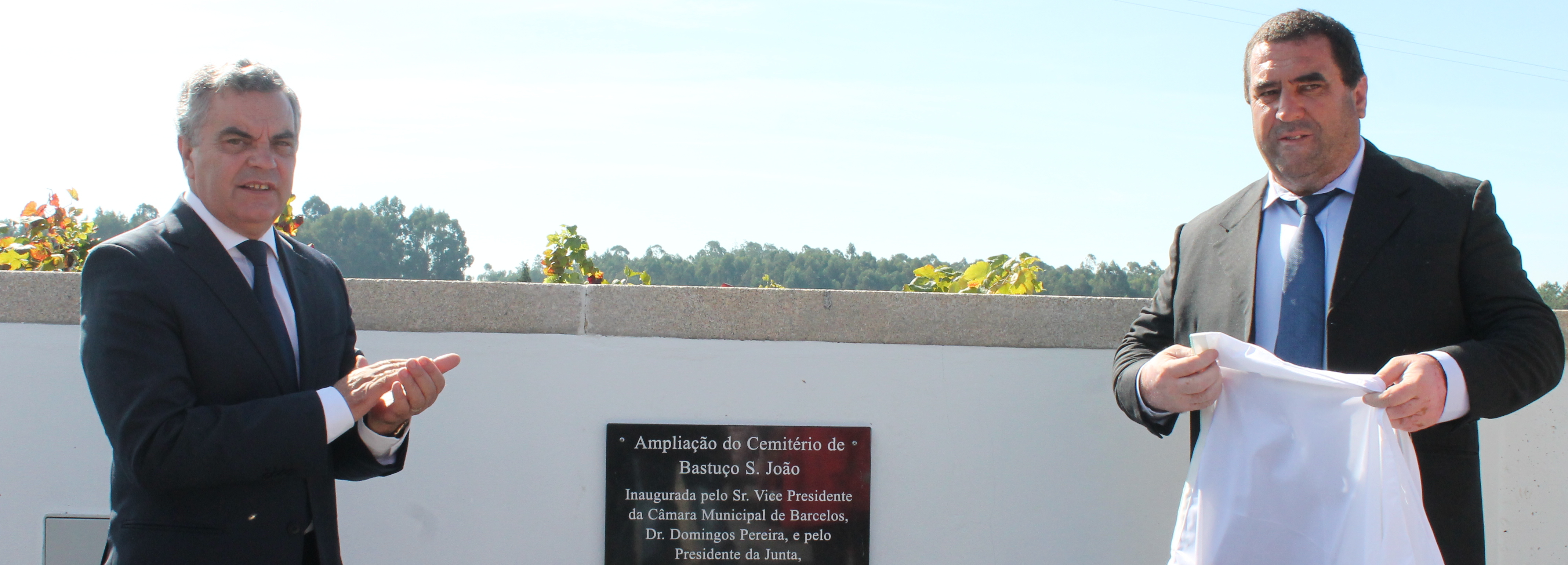 Vice-presidente da Câmara inaugurou ampliação de cemitério de Bastuço S. João