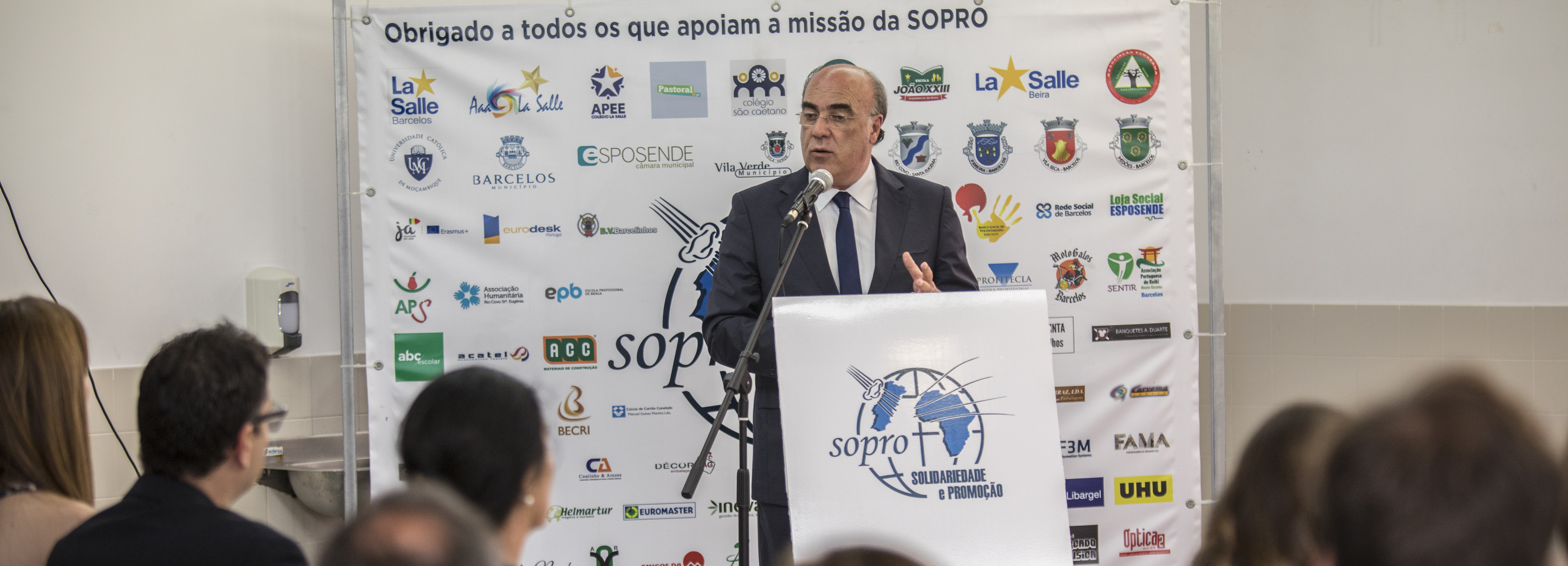 Presidente da Câmara de Barcelos presente na inauguração da casa da SOPRO