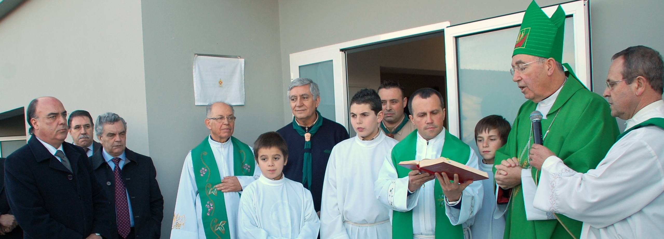 Escuteiros de Cambeses inaguram sede e capela de Nossa Senhora das Dores