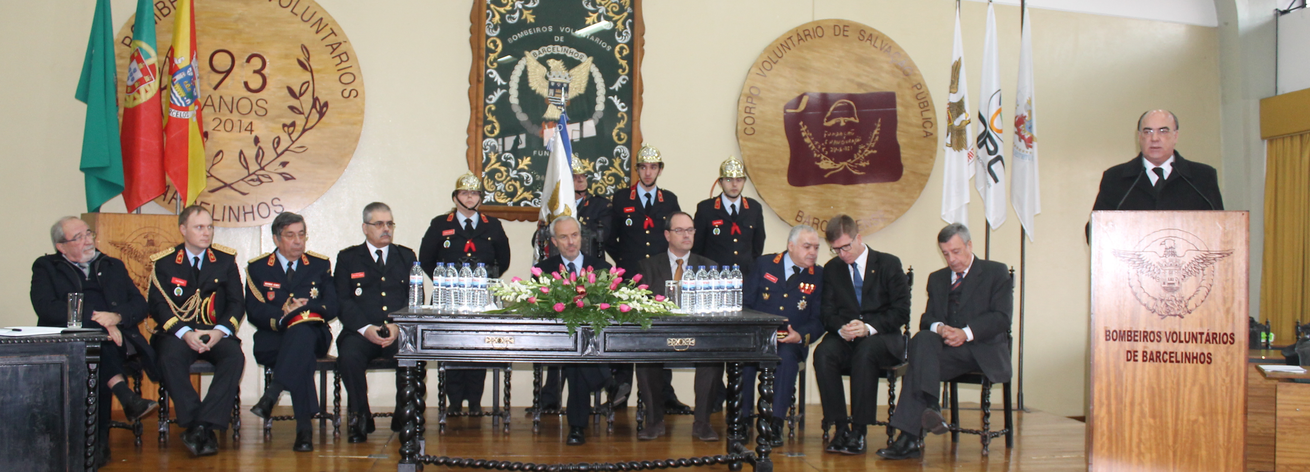 Tomada de posse dos Órgãos da Federação dos Bombeiros de Braga