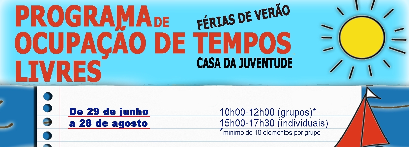 Programa de Ocupação de Tempos Livres - Férias de Verão 2015