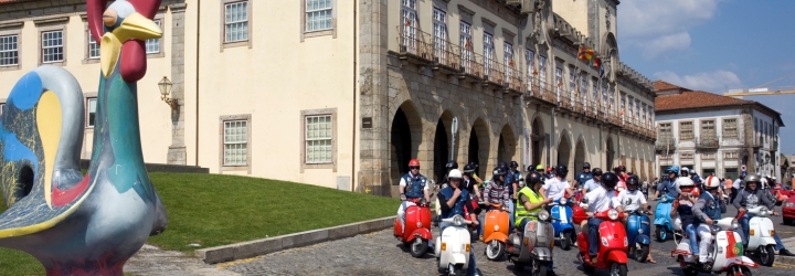 Encontro de Vespas junta dezenas de participantes