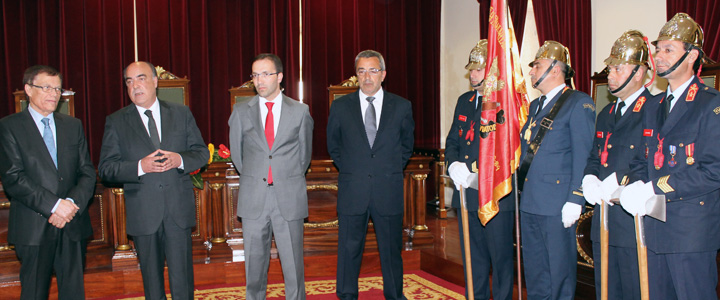 Presidente da Câmara recebeu Bombeiros de Viatodos nas comemorações do 28.º aniversário da corporação