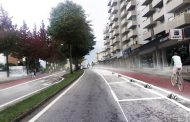 ciclovia urbana e melhoria das paragens com inv...