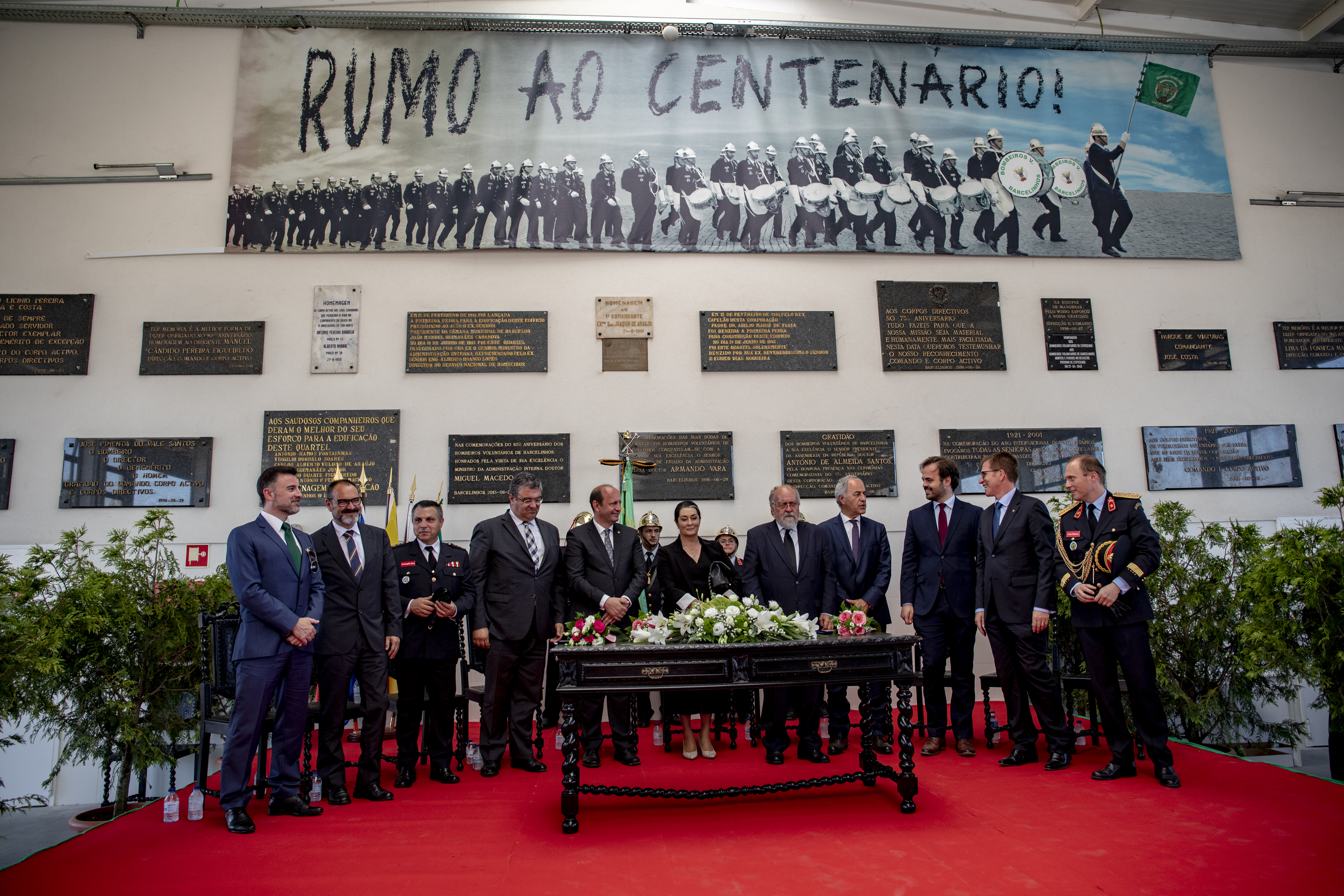 Câmara Municipal felicita e elogia trabalho dos Bombeiros Voluntários de Barcelinhos na passagem do seu 98.º aniversário