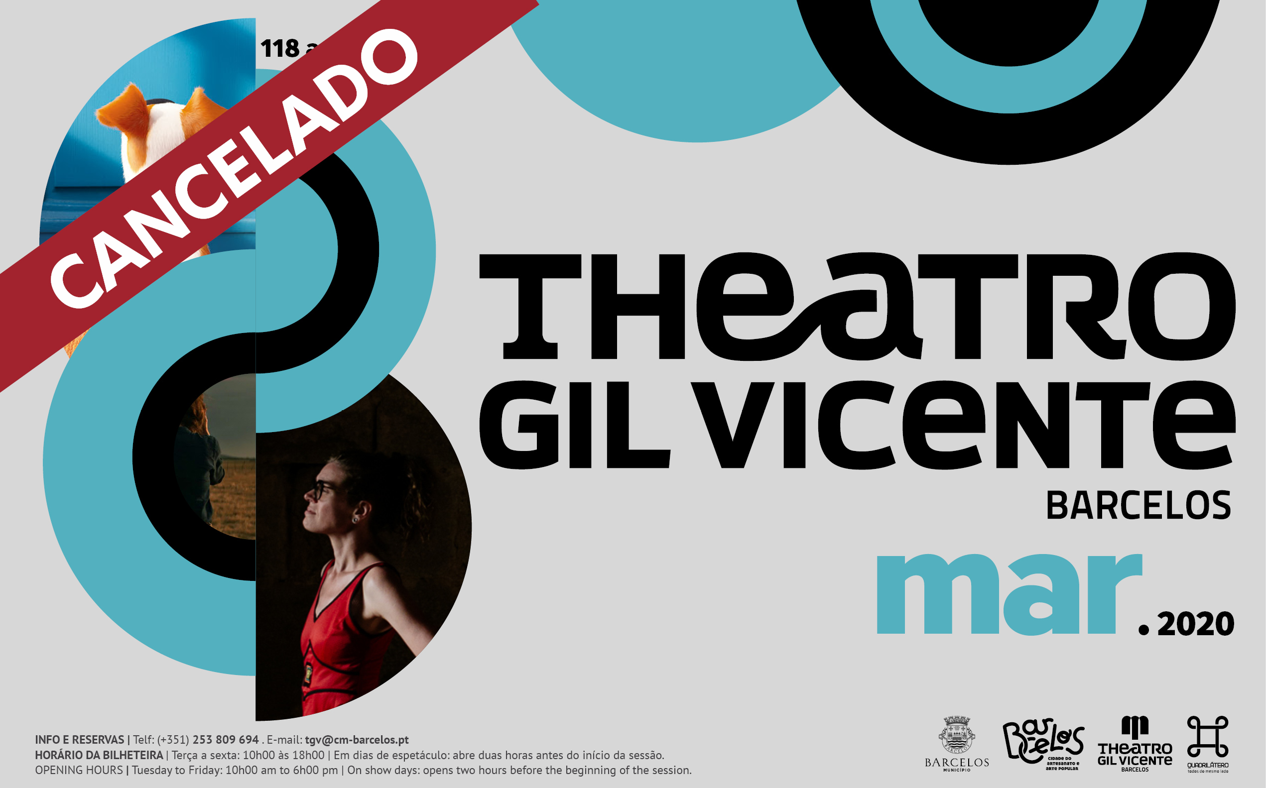 Diversidade marca programação de março no Theatro Gil Vicente