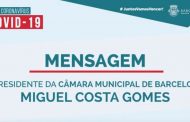 mensagem do presidente da câmara municipal de b...