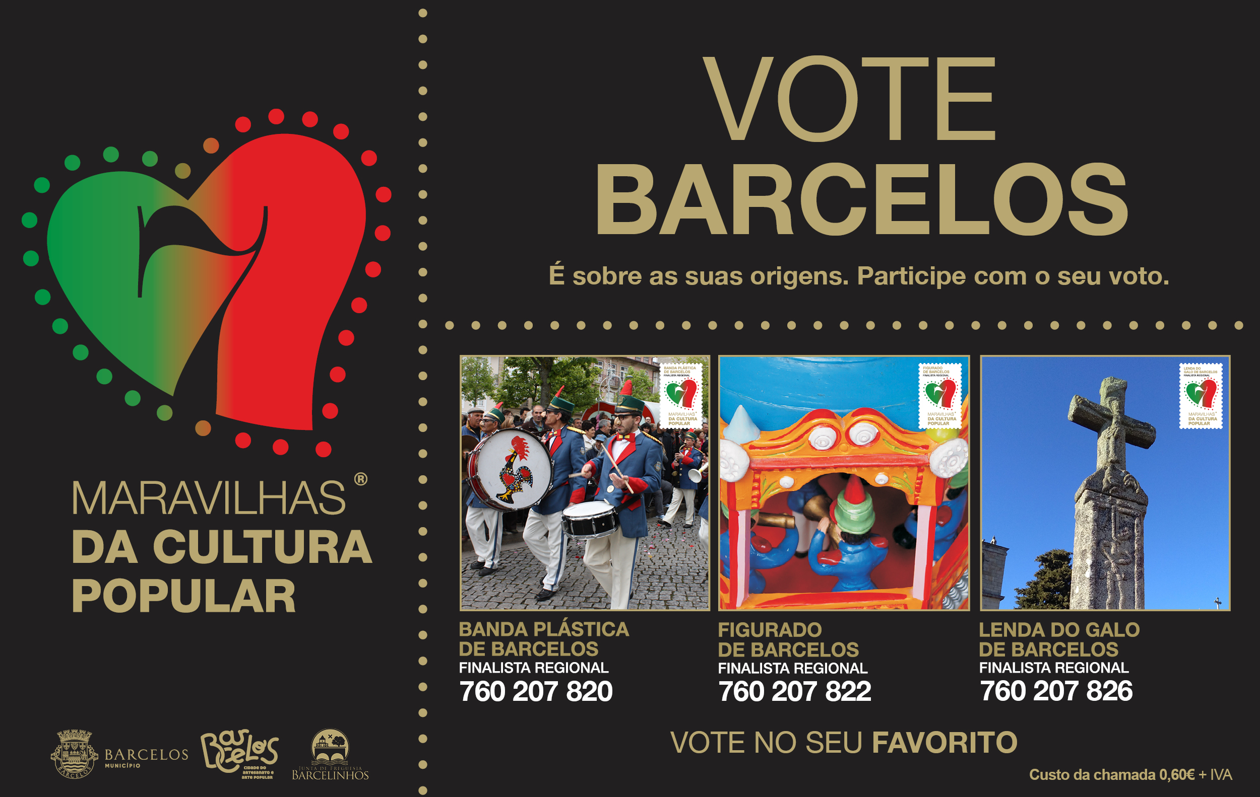 Aberta a votação para as 7 Maravilhas da Cultura Popular