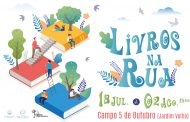 'livros na rua' no campo 5 de outubro