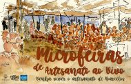 microfeiras de artesanato ao vivo no largo da p...