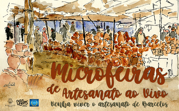 MicroFeiras de Artesanato ao Vivo no Largo da Porta Nova