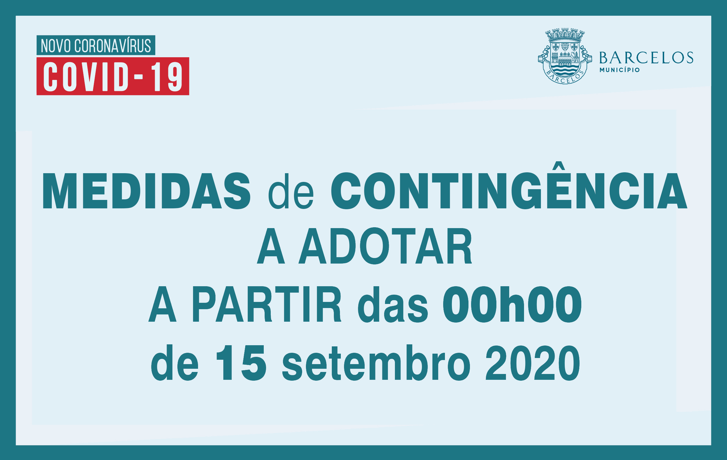 COVID-19  | Conselho de Ministros determinou um conjunto de medidas para mitigar o aumento de casos Covid-19.