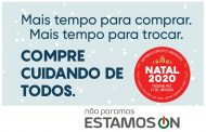 campanha natal 2020: compre cuidando de todos