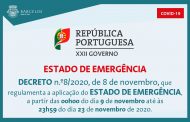 decreto n.º8/2020, de 8 de novembro, que regula...