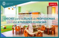 creches para os filhos de profissionais das ati...