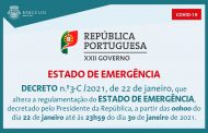 decreto n.º3-c/2021, de 22 de janeiro, que alte...