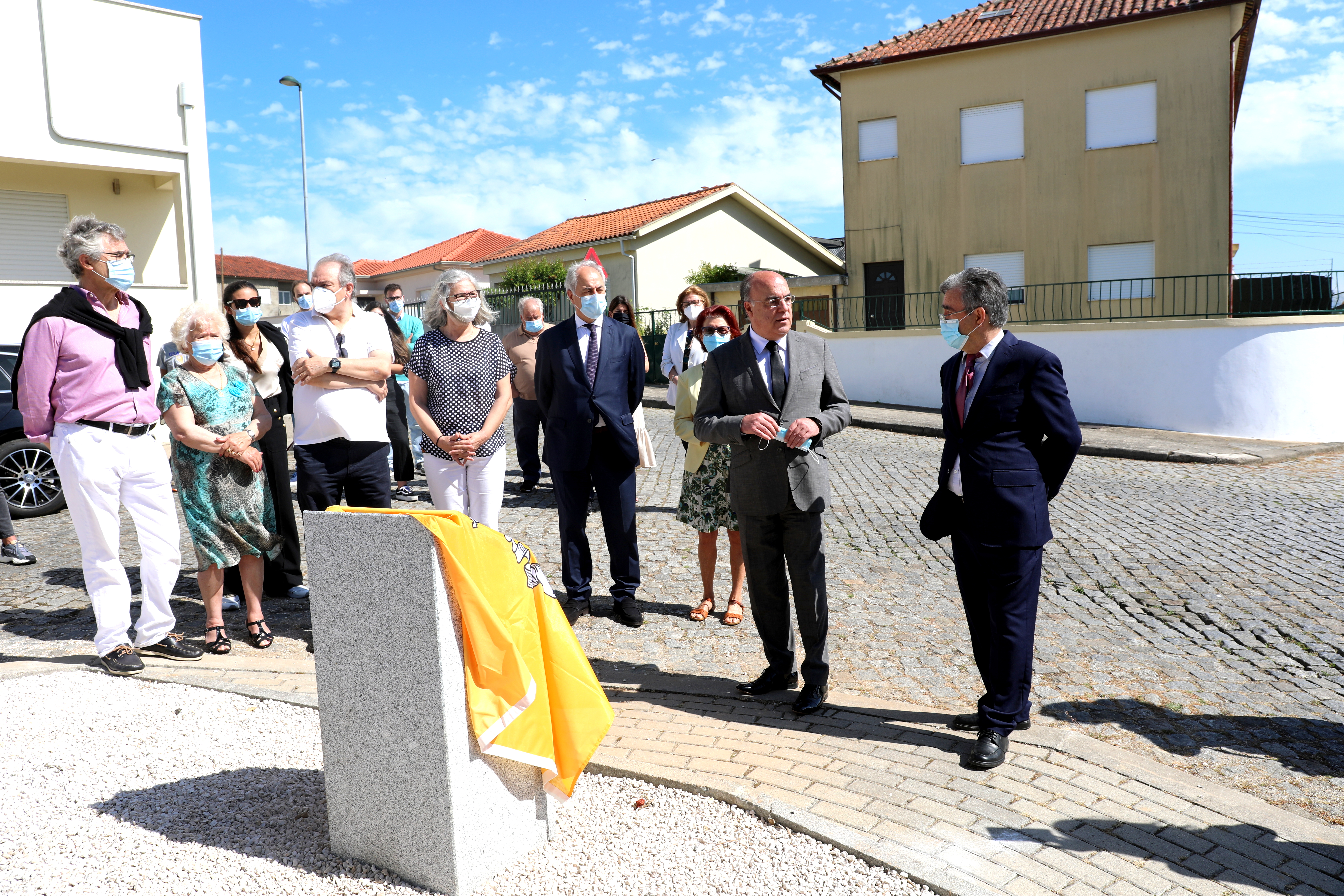 Presidente da Câmara participa em homenagens aos três primeiros presidentes de Junta de Arcozelo