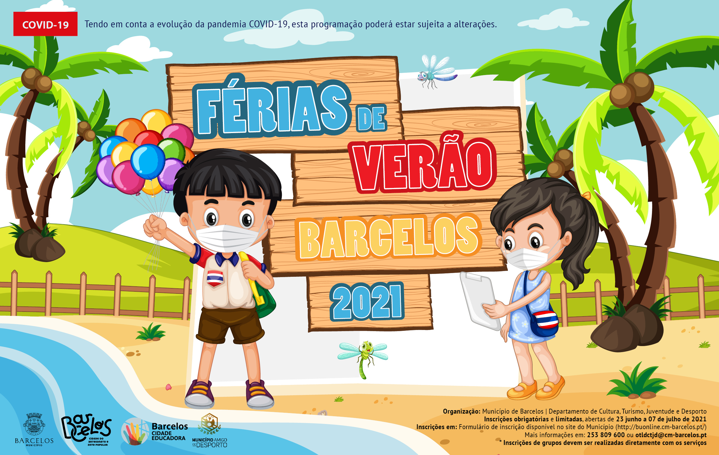 Município de Barcelos promove várias atividades para as férias de verão de alunos do concelho