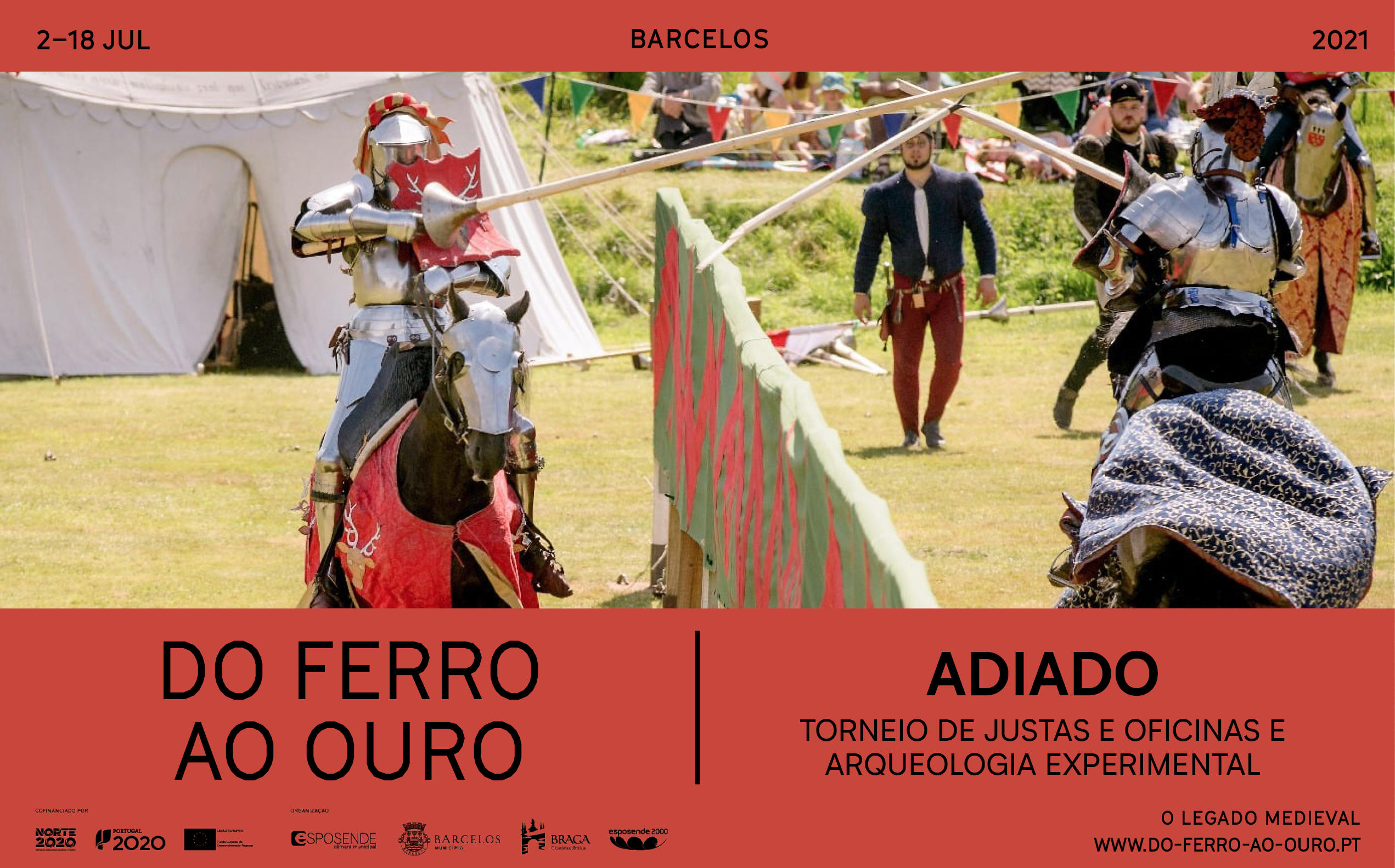 Torneio de Justas e oficinas no Castelo de Faria adiadas