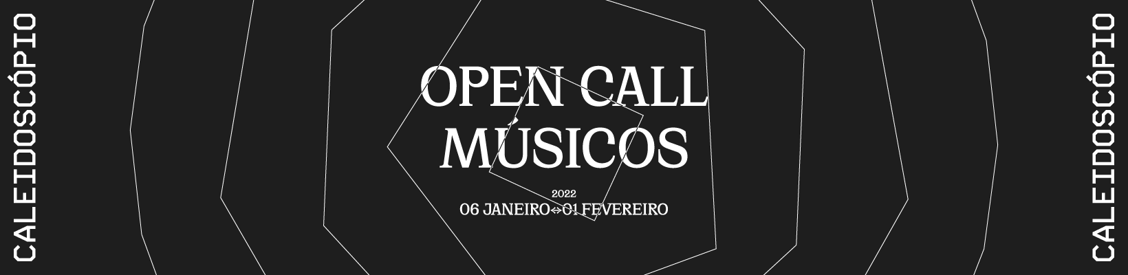 Chamada à participação de músicos para projeto de envolvimento da comunidade artística local, com residência artística e concerto com o músico Bruno Pernadas